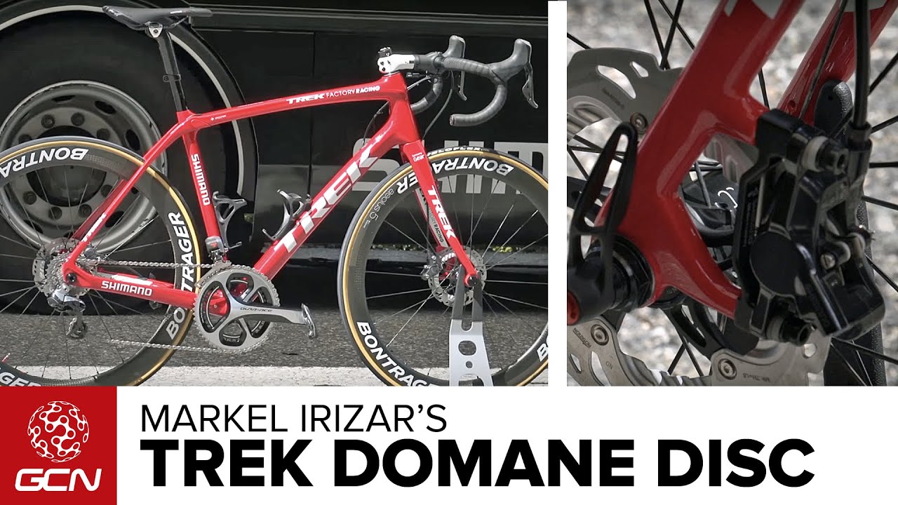 Markel Irizar's Team Trek Domane Disc Brake Bike