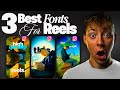 3 Cleanest Fonts That Work Perfectly for Instagram Reels Captions