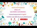 BPAG 173 SOLVED ASSIGNMENT in English | BPAG 173 Solved Assignment in English July 2025 & Jan 2026