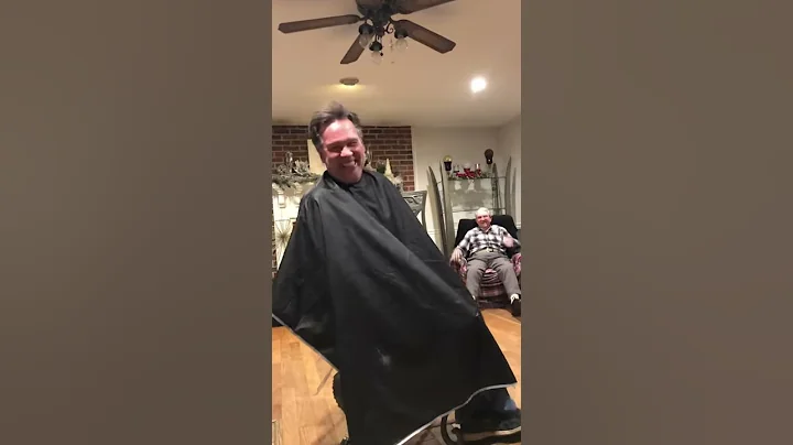 February 4, 2020 Dad Heckling me after his haircut