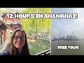 12 Hour Layover in Shanghai 🇨🇳 | Free Tour, Food & Hidden Gems