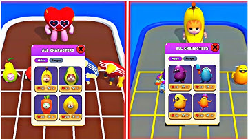 Grimace Runner Epic Banana Run: Merge Master Android iOS Mobile Voodoo Gameplay