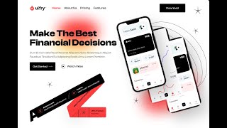 Modern App Landing Page Website with (NextJS, TailwindCSS) part -2 || Rownok Mahbub