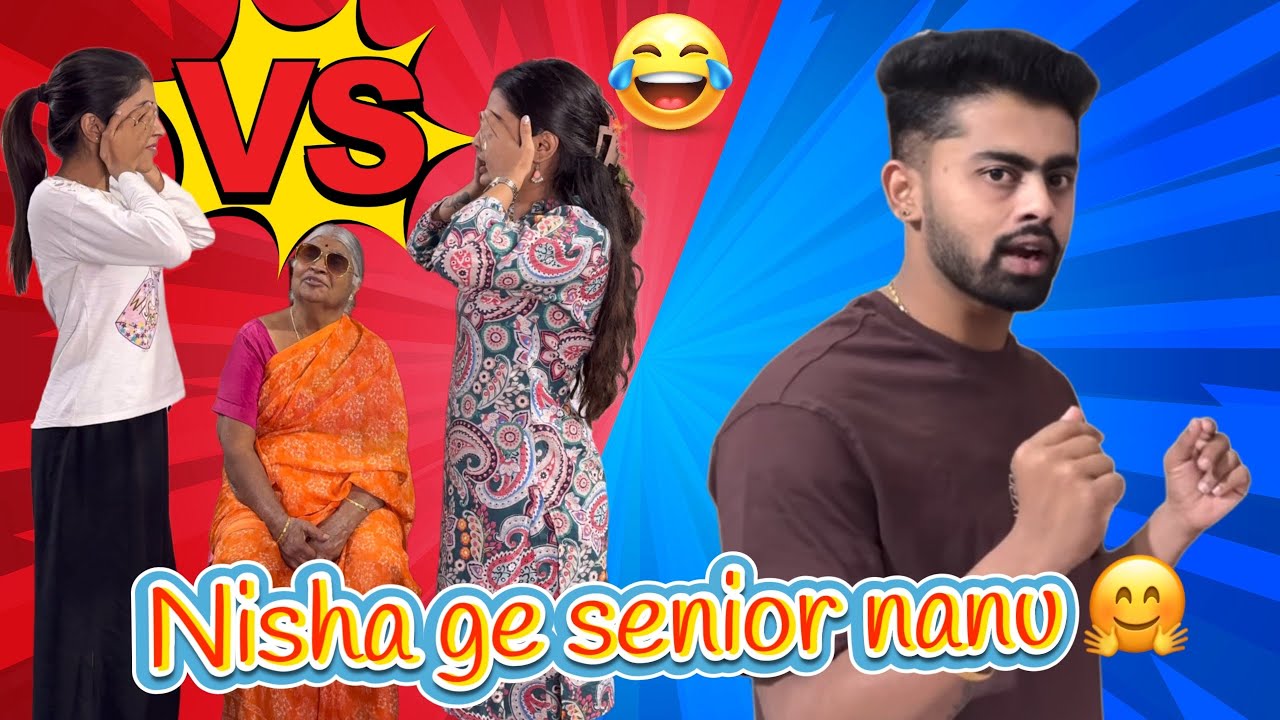 Senior nanu 😂 #madangowda #madhugowda #nikhilnisha