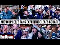 MIC&#39;D UP LEAFS FANS EXPERIENCE THE 1ST ROUND IN MAPLE LEAF SQUARE