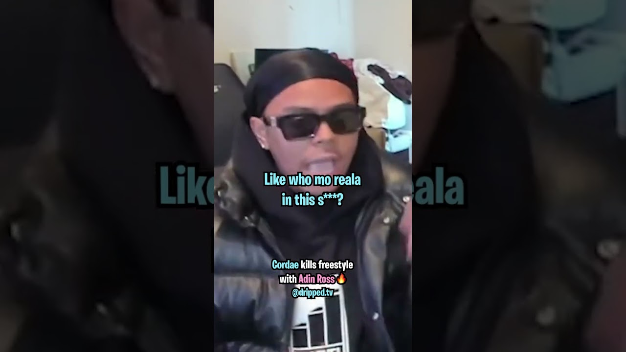 Cordae Kills Freestyle With Adin Ross 🔥