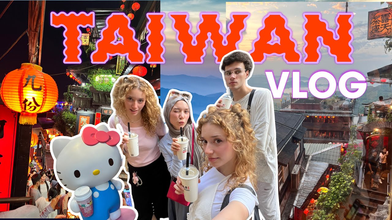 3 Days TAIWAN VLOG with sisters brother and mom