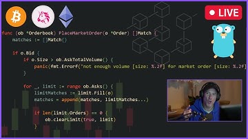 LIVE Learn Golang Blockchain Programming - Syncing Blocks