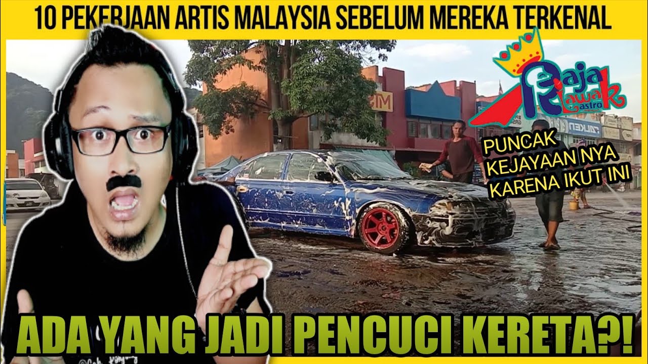 GA NYANGKA‼️ INI 10 PEKERJAAN SEBENAR ARTIS MALAYSIA SEBELUM MEREKA TERKENAL | Cak Lonjong