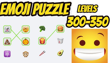 Emoji Puzzle! Game All levels 300-350 Gameplay Walkthrough (iOS-Android)