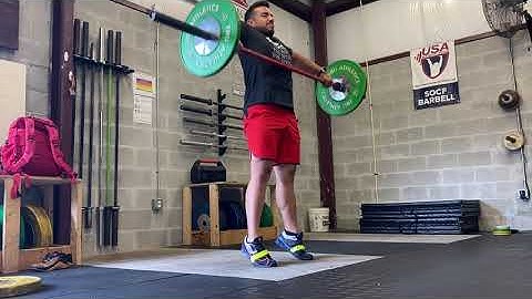Snatch High Pull from Power Position