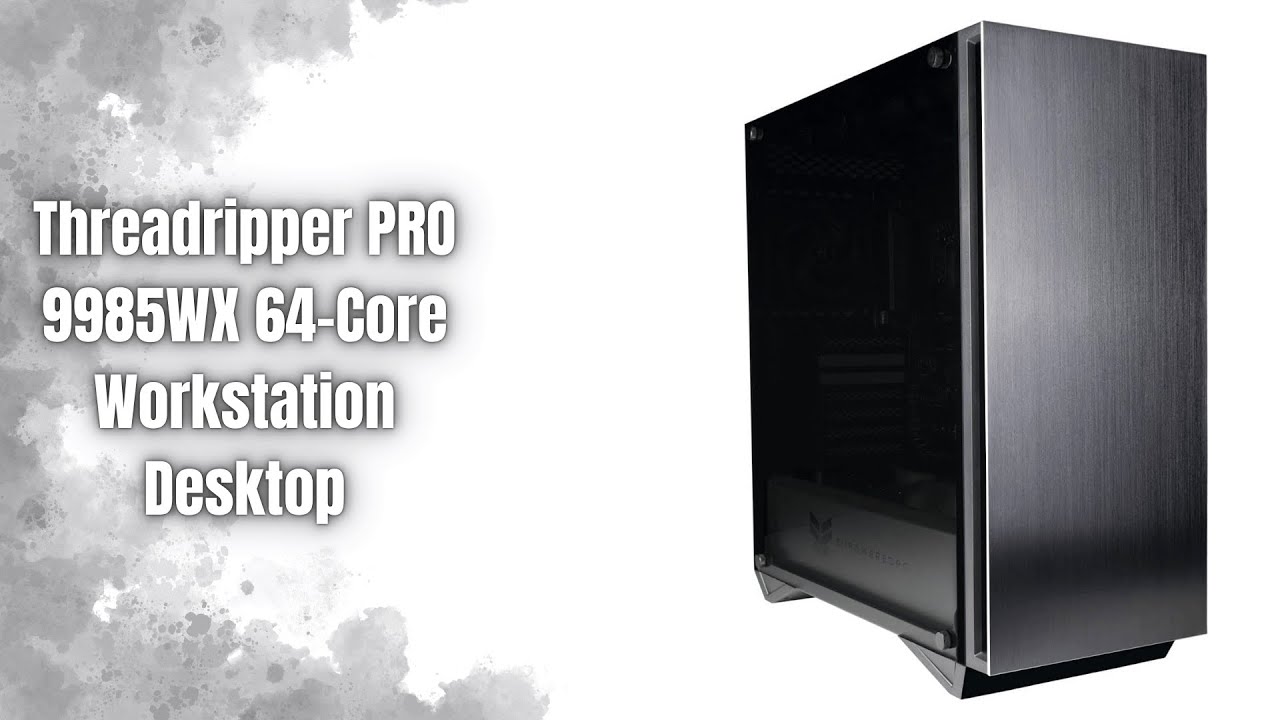 Threadripper PRO 9985WX Workstation Review | 64 Cores of Pure AI