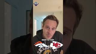 The Broncos & Chiefs are at war #nfl