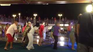 HOT HOT HOT- Dance Party on Ruby Princess Jan 2015