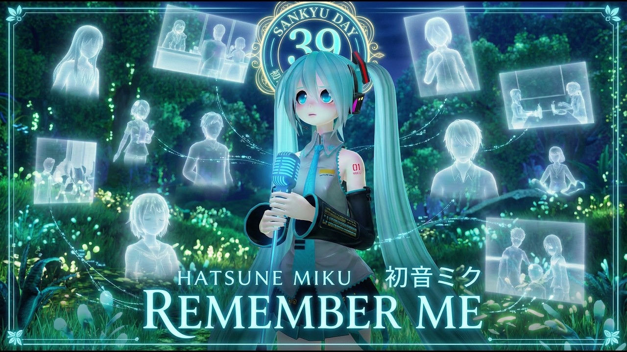 Hatsune Miku (初音ミク) – Remember Me | Vocaloid Trance 4K | 39 Sankyu Day 2026