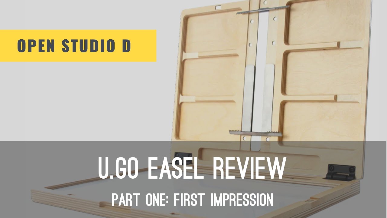 u.Go easel review. Part one - first impression. Learn oil painting with Vlad Duchev