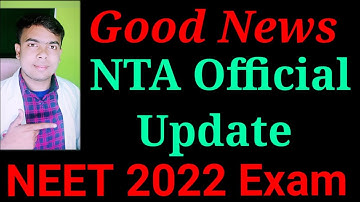 NTA Official NEET 2022 Exam Date||NDTV official update