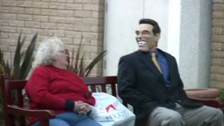 Arnold Schwarzenegger Visits The Mall