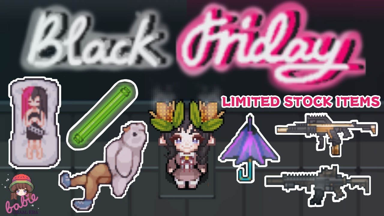 3rd ROOM BLACK FRIDAY SHOP | Free Hat, 3 New Limited Stock Items, & Melee Weapons