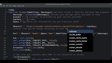 How to Integrate Sms Gatway in php