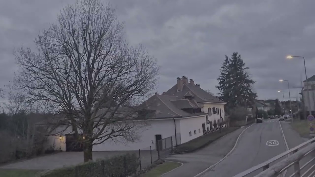 Kirchberg winter evening 2026 Feb