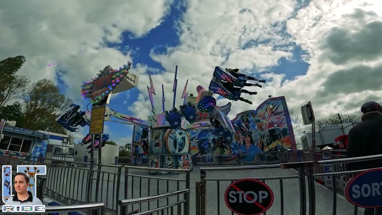 Manège JET POWER - Foire de Caen 2024 | Off ride #caen #manege #foire