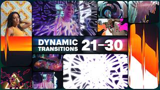 Dynamic Transitions Pack: 10 Multicolor Fullscreen FX