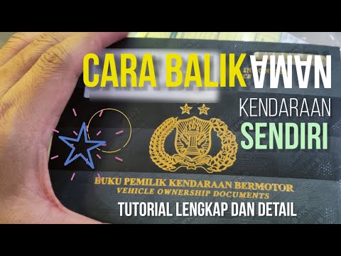 Cara Cara Balik Nama Motor