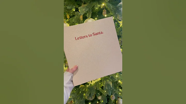 DIY Letters To Santa Keepsake Book 💌✨ #christmastradition #memories #familytradition #giftideas