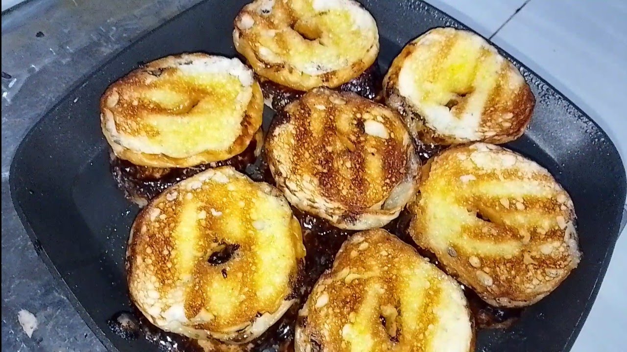 Naveed Raja Roti Cara membuat roti panggang dari donat@Raja Roti channel - YouTube