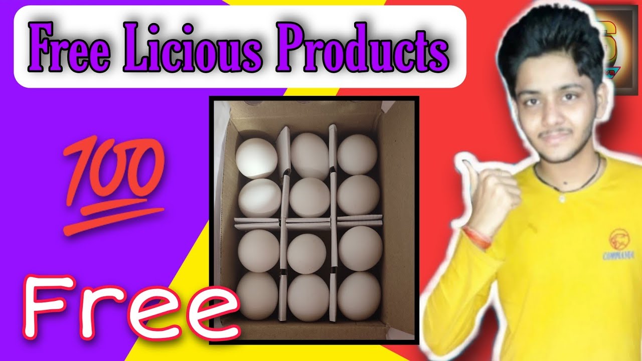 Free Licious products💯 | free products today | Licious Free Products | Free Classic Egg From Licious