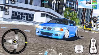 Car Parking 3D BMW M3 Cinematic Camera Car Drive Game |  Challenge | Sports Car Parking lvl 1 screenshot 5