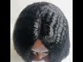 Perucas sintéticas longas, crespas e cacheadas para mulheres negras,