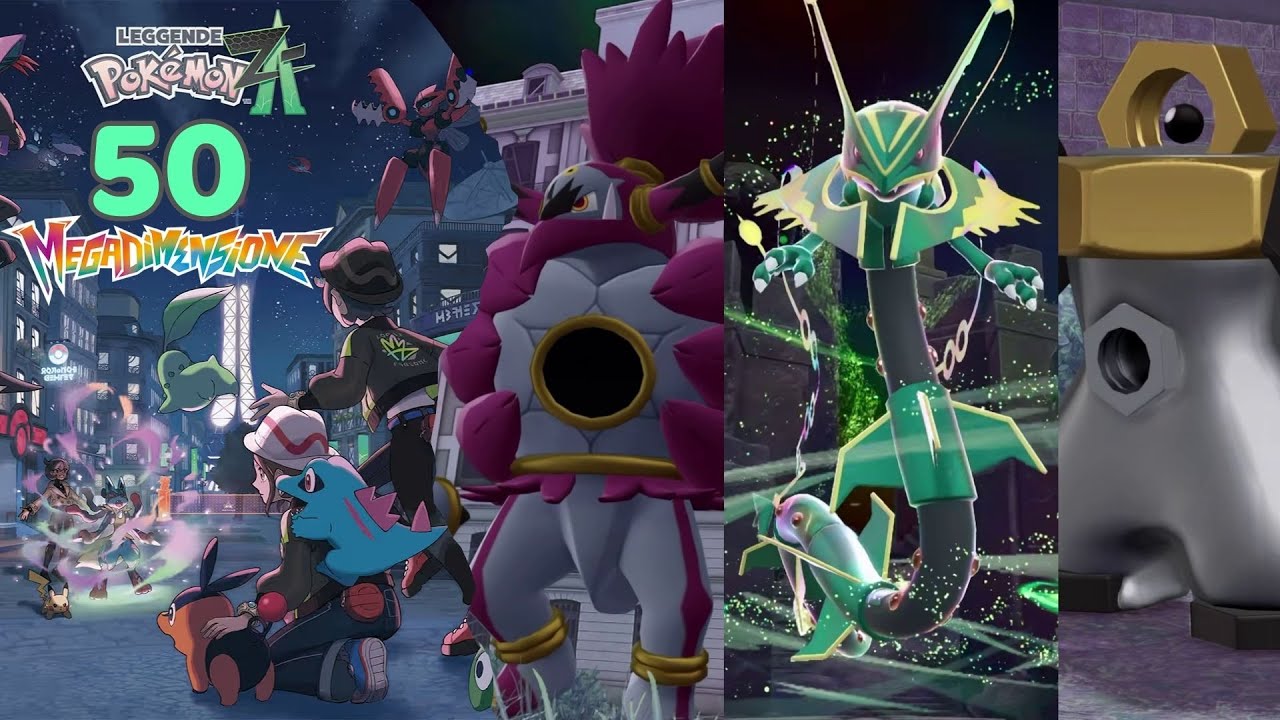 CATTURIAMO RAYQUAZA, HOOPA, MELTAN E MELMETAL! - Leggende Pokemon Z-A Gameplay ITA EP 50