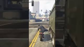 GTA V Kicking People's Cars 2 #gtavonline #gta screenshot 3