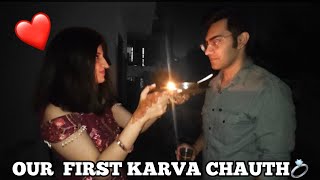 Our FIRST *Karwa Chauth* Vlog 😍| isme bhi Prank Ruchika?? 🤦‍♀️