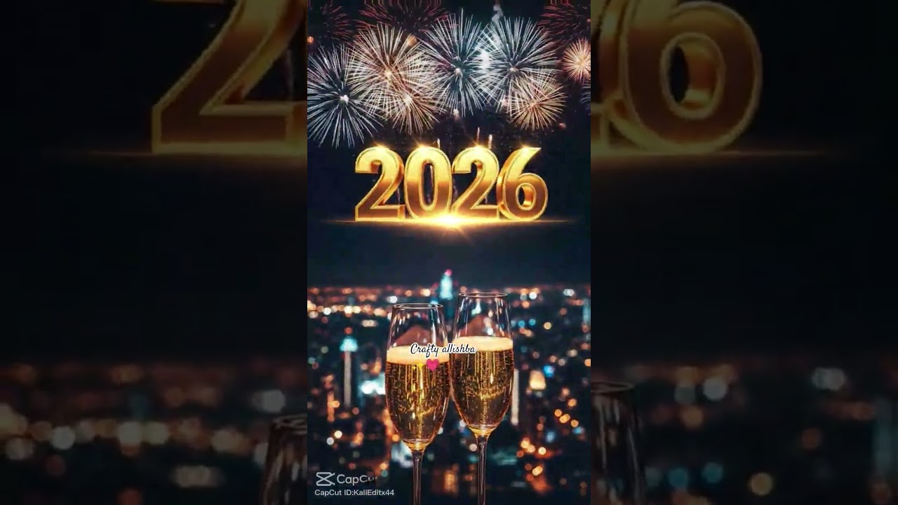 HAPPY NEW YEAR 🎊 to all people who are watching may this year's brings more happiness 💓 and joys