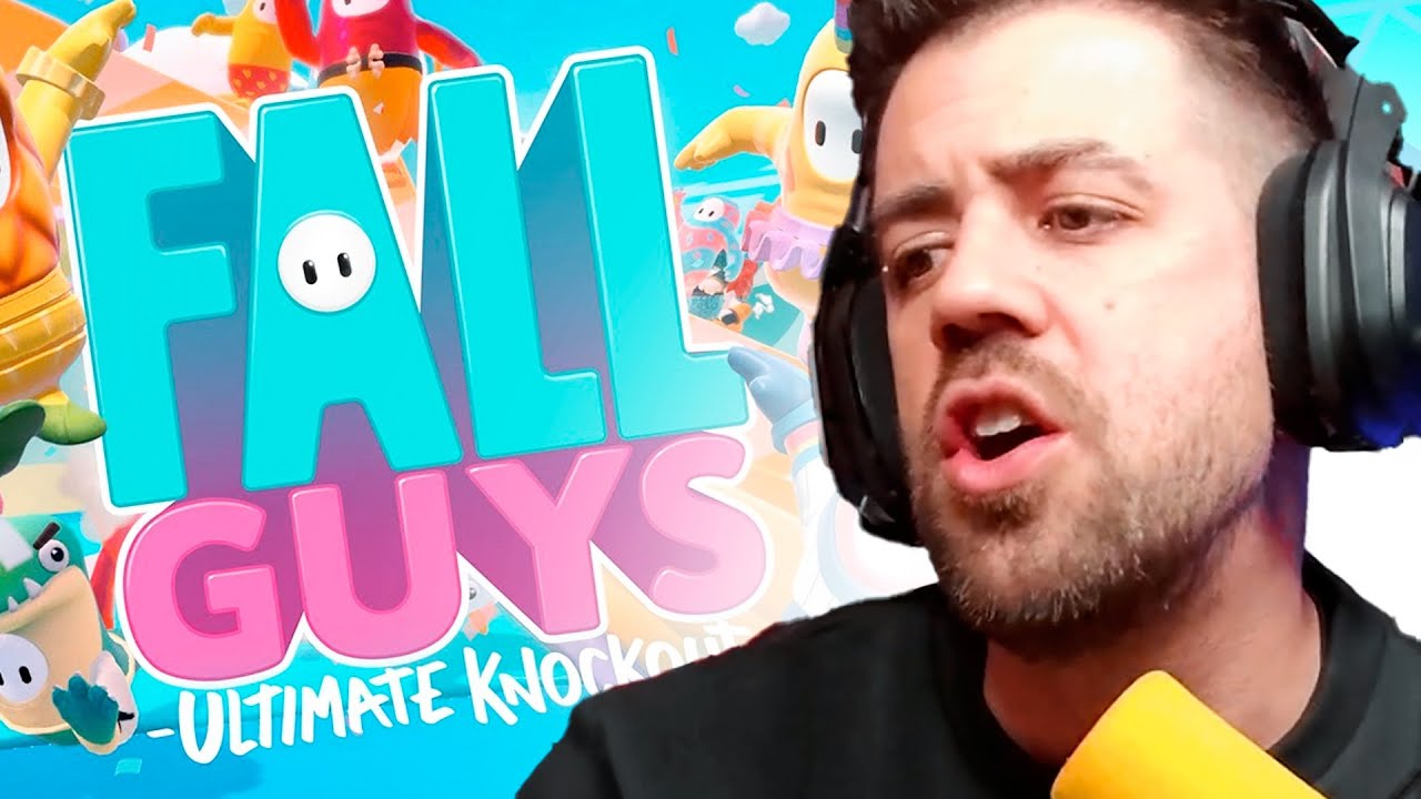 Auron juega Fortnite y Fall Guys