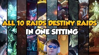 All 10 Destiny 1 & Destiny 2 Raids Back-to-Back Challenge!