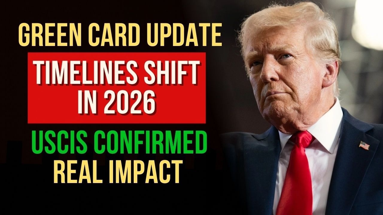 Срочная новость: Сроки получения грин-карты изменятся в 2026 году | Обновление от USCIS