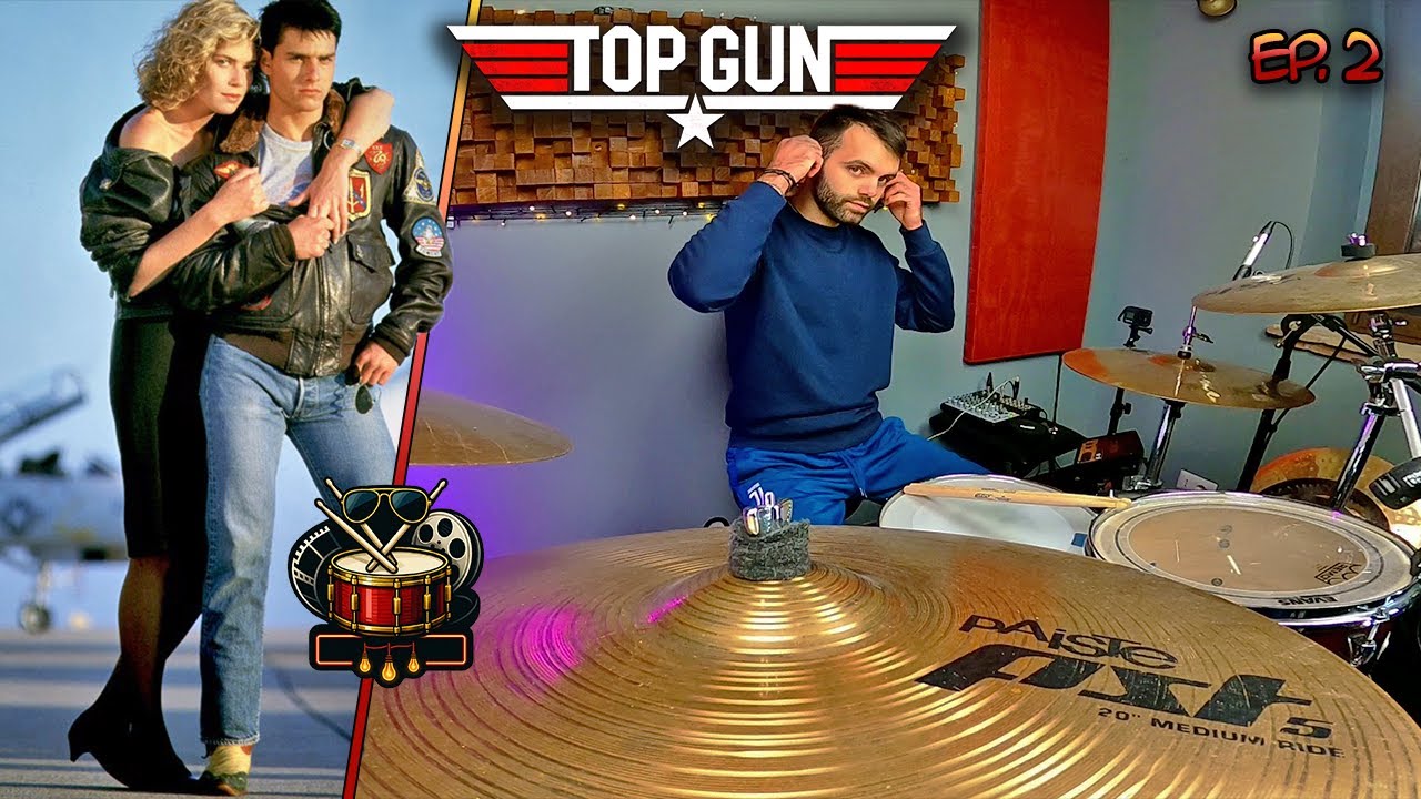 Berlin - Take My Breath Away (TOP GUN) - MOVIE Cover EP. 2 - Drum Cover || LB Drum