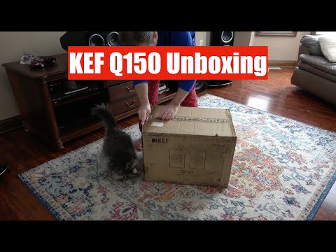 KEF Q150 Unboxing