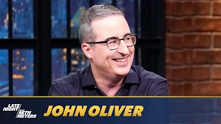 John Oliver Shares Why He Could Never Host the Oscars