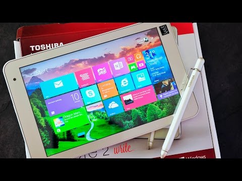 Toshiba Encore 2 Write (2015) unboxing and hands on