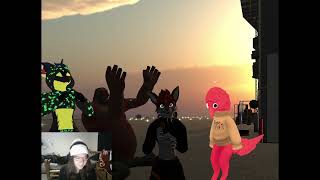 A furry Fox in VR Chat on Omegle #6
