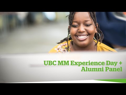 UBC MM Experience Day + Alumni Panel