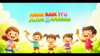 Anak Baik Itu Jujur dan Amanah | Lagu Anak Islami Edukatif | Lagu Ceria Anak Indonesia