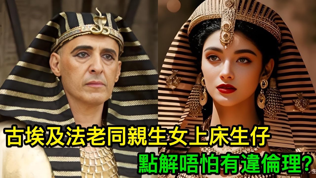 古埃及法老同親生女上床生仔，點解唔怕有違倫理？終於真相大白！