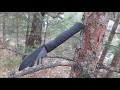 Простой нож из рессоры своими руками | Making a simple knife from spring steel