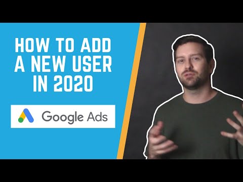 Add User To Google Ads Account In 2020